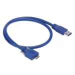 USB 3.0 Micro-B Male to USB 3.0 Male Cable, Length: 60cm - Image 3
