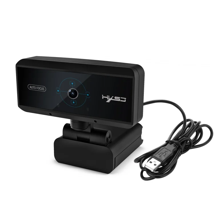 PC0861B_1.webp HXSJ S3 500W 1080P Adjustable 180 Degree HD Automatic Focus PC Camera with Microphone - Image 2