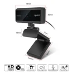 HXSJ S3 500W 1080P Adjustable 180 Degree HD Automatic Focus PC Camera with Microphone - Image 3