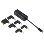 Laptop Power Adapter 65W USB-C / Type-C Converter to 6 in 1 Power Adapter - Image 2