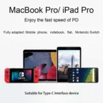 Laptop Power Adapter 65W USB-C / Type-C Converter to 6 in 1 Power Adapter - Image 9