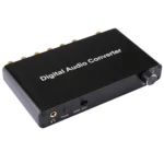 2CH Digital Audio Decoder Converter with Optical Toslink SPDIF Coaxial for Home Theater / PS4 / PS3 / XBOX360, Support Volume Control, AC-3, DTS - Image 2