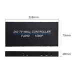 BT14 2X2 HDMI TV Wall Controller Multi-screen Splicing Processor - Image 6