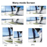 BT14 2X2 HDMI TV Wall Controller Multi-screen Splicing Processor - Image 10
