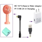 10 PCS 5.5 x 2.5mm Male to USB 2.0 Male DC Power Plug Connector - Image 5