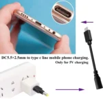 10 PCS 5.5 x 2.5mm Male to USB 2.0 Male DC Power Plug Connector - Image 6