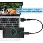 10 PCS 4.0 x 1.7mm Male to USB 2.0 Male DC Power Plug Connector - Image 6