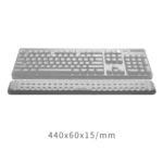 Mechanical Keyboard Wrist Rest Memory Foam Mouse Pad, Size : L - Image 2