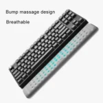 Mechanical Keyboard Wrist Rest Memory Foam Mouse Pad, Size : L - Image 4