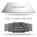 Aluminum Alloy Double-sided Non-slip Mat Desk Mouse Pad, Size : M - Image 7