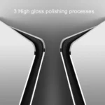 Circle Shape Aluminum Alloy Double-sided Non-slip Mat Desk Mouse Pad - Image 5