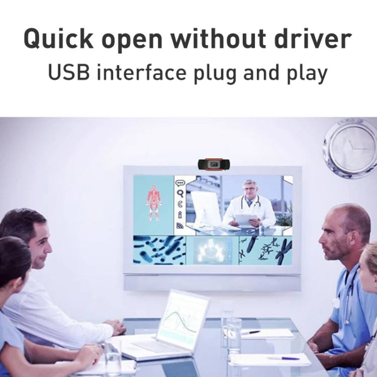 PC0941_4.webp 720P Manual Focus Webcam USB Camera with Microphone - Image 5
