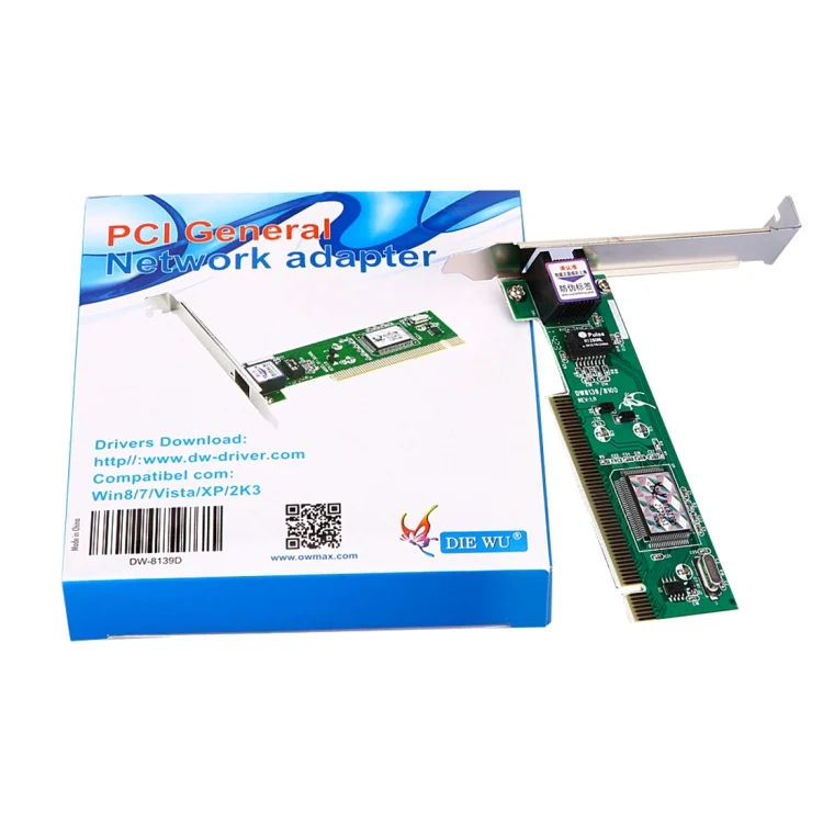 PC0947_3.webp TXA001 DW-8139D RTL8139 10/100Mbps PCI Network Card Desktop Network Adapter for computer PC - Image 4