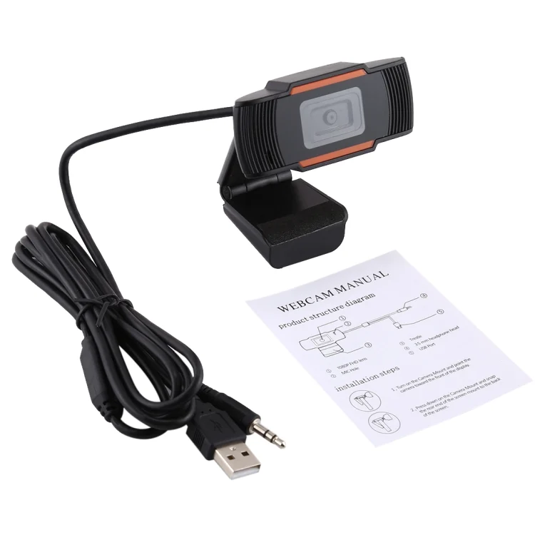PC0953_5.webp HD 720P Rotatable Computer Camera USB Webcam PC Camera for Skype / Android TV - Image 6