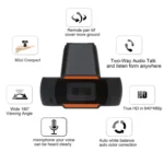 HD 720P Rotatable Computer Camera USB Webcam PC Camera for Skype / Android TV - Image 9