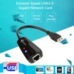 DIE WU TXA042 Realtek 8153 USB 3.0 to Gigabit Ethernet RJ45 LAN 10/100/1000Mbps Network Card Adapter - Image 5