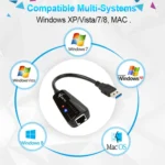 DIE WU TXA042 Realtek 8153 USB 3.0 to Gigabit Ethernet RJ45 LAN 10/100/1000Mbps Network Card Adapter - Image 6