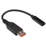 USB-C / Type-C Female to Yoga 3 Male Power Adapter Charge Cable for Lenovo - Image 2