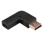 USB-C / Type-C Female to Yoga 3 Male 90 Degrees Angled Power Adapter Connector for Lenovo - Image 2