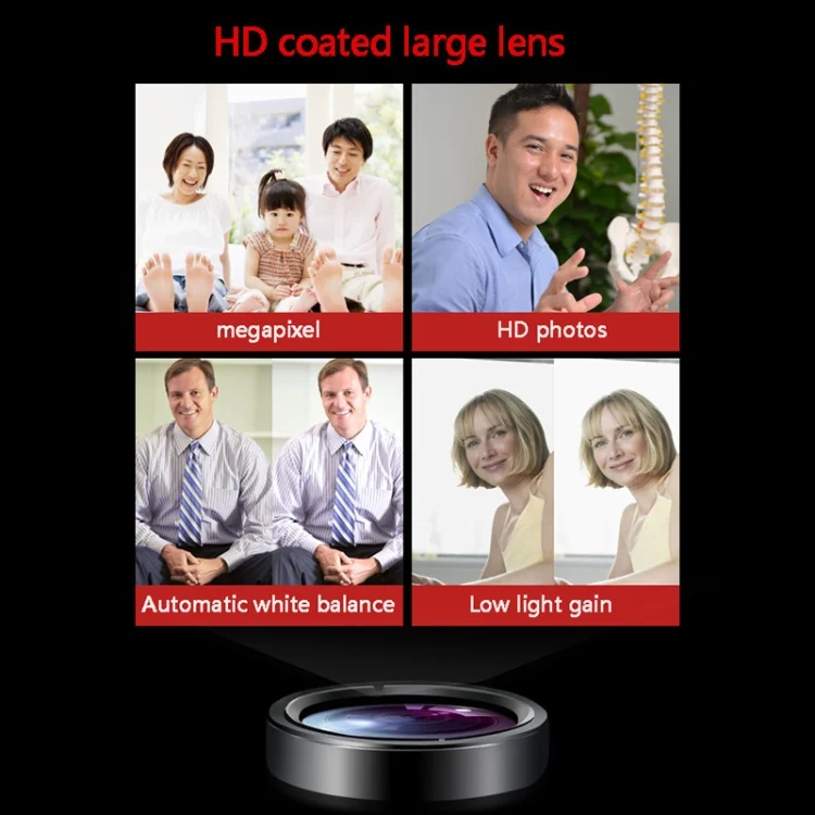 PC0978_10.webp aoni C11 720P 150-degree Wide-angle Manual Focus HD Computer Camera with Microphone - Image 11