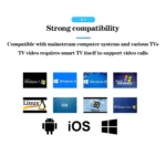 aoni C90 1080P HD Business Smart Computer Camera with Microphone - Image 14