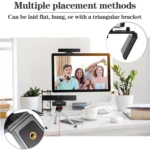 aoni C90 1080P HD Business Smart Computer Camera with Microphone - Image 15