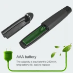 2.4GHz Wireless Laser PowerPoint Page Turning Pen Multimedia Wireless Presentation Projection Pen with USB Receiver, Remote Control Distance: 30m - Image 6