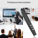 2.4GHz Wireless Laser PowerPoint Page Turning Pen Multimedia Wireless Presentation Projection Pen with USB Receiver, Remote Control Distance: 30m - Image 8