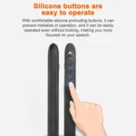 XM930 2.4GHz Wireless Laser PowerPoint Page Turning Pen Multimedia Wireless Presentation Projection Pen with USB Receiver, Support Low Battery Remind, Remote Control Distance: 100m - Image 7