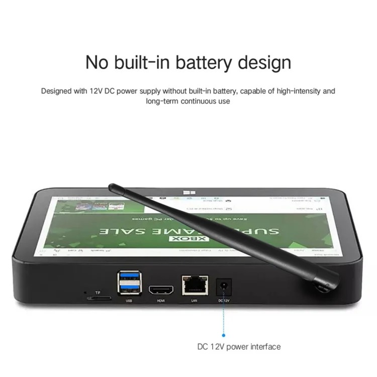 PC0989B_5.webp PiPo X11 TV Box Style Tablet Mini PC, 3GB+64GB, 9.0 inch Windows 10 Intel Celeron N4020 Quad Core up to 2.8GHz, US/EU Plug - Image 6