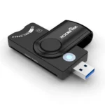 ROCKETEK CR310 USB 3.0 + TF Card + SD Card + SIM Card + Smart Card Multi-function Card Reader - Image 2