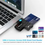ROCKETEK CR310 USB 3.0 + TF Card + SD Card + SIM Card + Smart Card Multi-function Card Reader - Image 8