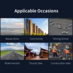 COMFAST CF-E312A Qualcomm AR9344 5.8GHz 300Mbps/s Outdoor ABS Wireless Network Bridge with POE Adapter - Image 13