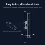 COMFAST CF-E312A Qualcomm AR9344 5.8GHz 300Mbps/s Outdoor ABS Wireless Network Bridge with POE Adapter - Image 17