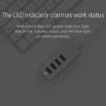 ORICO W5P-U2-100 USB 2.0 Desktop HUB with 100cm Micro USB Cable Power Supply - Image 16