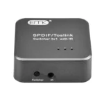 EMK SPDIF/TosLink Digital Optical Audio 3x1 Switcher with IR Controller - Image 3