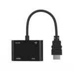 Onten 5165HV HDMI to HDMI + VGA Adapter - Image 2