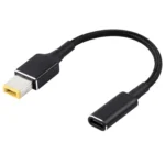 PD 100W 18.5-20V Big Square to USB-C / Type-C Nylon Braid Cable for Lenovo Laptop Notebook, Length: about 30cm - Image 2