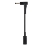 PD 100W 18.5-20V 4.0 x 1.35mm Elbow to USB-C / Type-C Adapter Nylon Braid Cable - Image 4