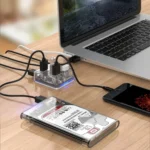 ORICO MH4U-100 USB 3.0 Transparent Desktop HUB with 100cm Micro USB Cable - Image 12