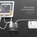 ORICO MH4U-100 USB 3.0 Transparent Desktop HUB with 100cm Micro USB Cable - Image 14