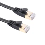 1m CAT7 10 Gigabit Ethernet Ultra Flat Patch Cable for Modem Router LAN Network - Built with Shielded RJ45 Connectors - Image 3