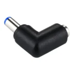 DC 5521 Male  to DC  5521 Female Connector Power Adapter for Laptop Notebook, 90 Degree Right Angle Elbow - Image 3