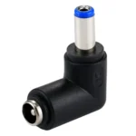 DC 5521 Male  to DC  5521 Female Connector Power Adapter for Laptop Notebook, 90 Degree Right Angle Elbow - Image 4