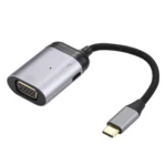 4K UHD USB-C / Type-C to VGA + PD Data Sync Adapter Cable
