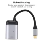 4K UHD USB-C / Type-C to VGA + PD Data Sync Adapter Cable - Image 4