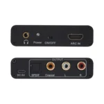 192KHz ARC Audio Extractor HDMI ARC to SPDIF + Coaxial + L/R Converter Audio Return Channel Adapter - Image 4