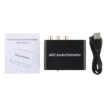 192KHz ARC Audio Extractor HDMI ARC to SPDIF + Coaxial + L/R Converter Audio Return Channel Adapter - Image 6