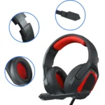 SADES MH602 3.5mm Plug Wire-controlled E-sports Gaming Headset with Retractable Microphone, Cable Length: 2.2m - Image 3