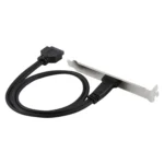 50cm USB-C / Type-C Female to USB 3.0 Motherboard 20 Pin Female Panel Expansion Bracket Mount Cable - Image 4
